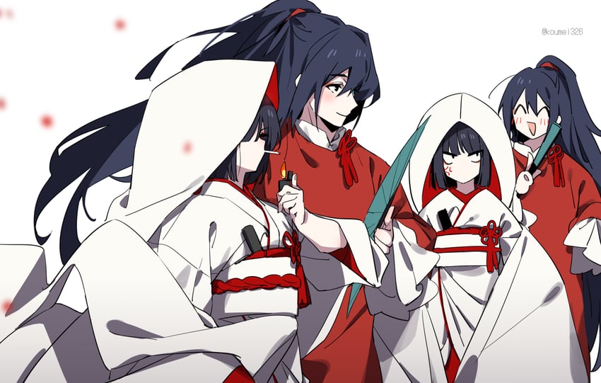 hong lu and ryoshu (project moon and 1 more) drawn by kbtur