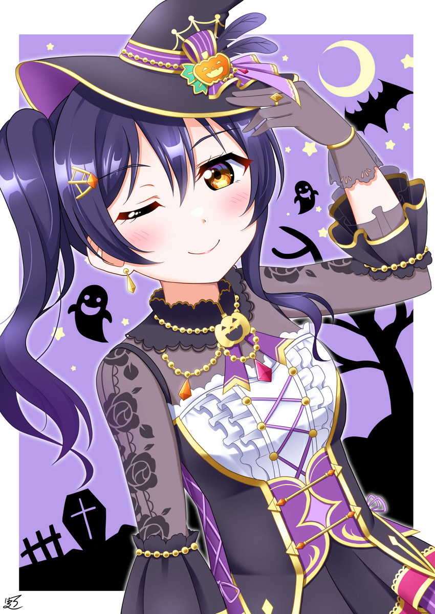 sonoda umi (love live! and 1 more) drawn by haruharo_(haruharo_7315)