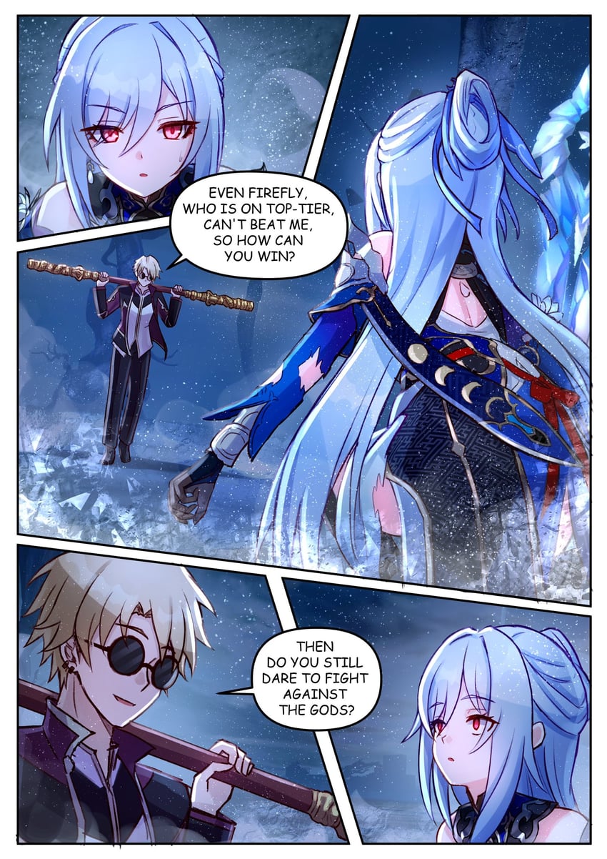 jingliu and skott (honkai and 1 more) drawn by jimpu6