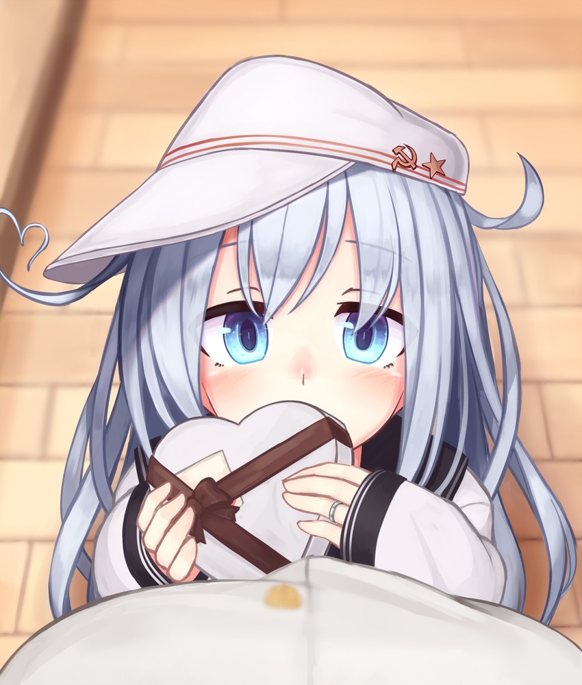 admiral, hibiki, and verniy (kantai collection) drawn by reitou_mikan