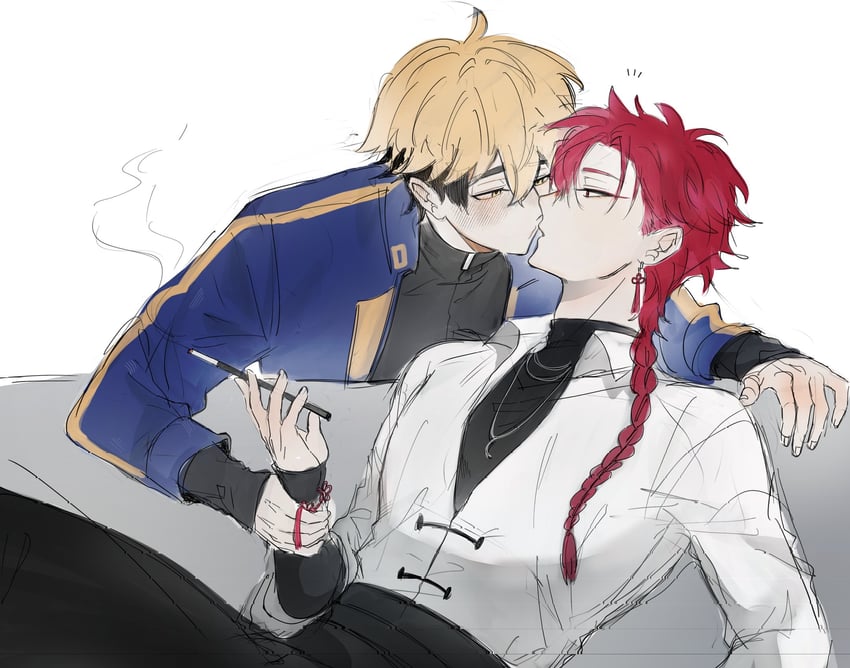 xia fei and xiao weiying (shiguang dailiren) drawn by ping999ms1