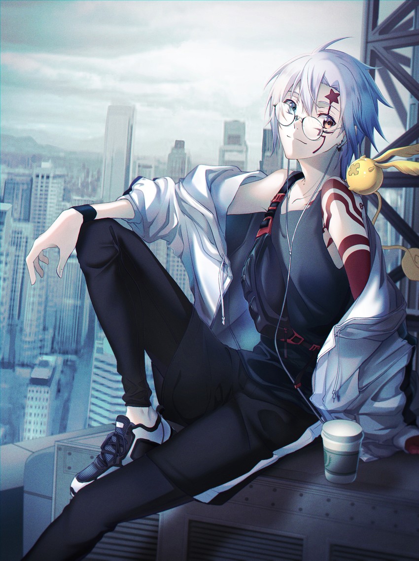 allen walker and timcanpy (d.gray-man) drawn by fukuzawa_yukichi_(egoist867)