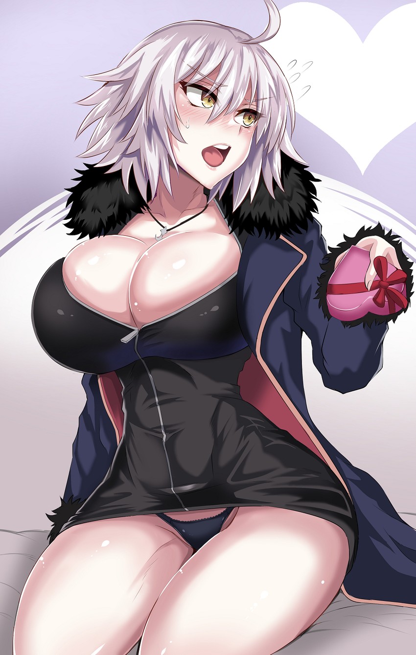 jeanne d'arc alter (fate and 1 more) drawn by puripuri_jet