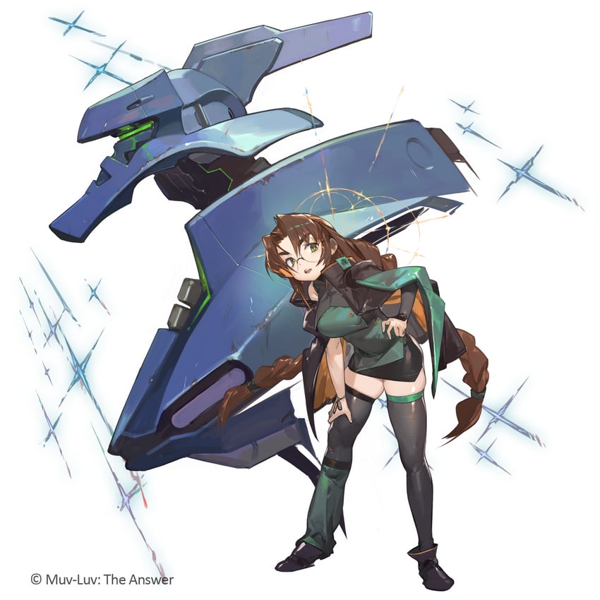sakaki chizuru and type 97 fubuki (muv-luv and 2 more) drawn by so-taro