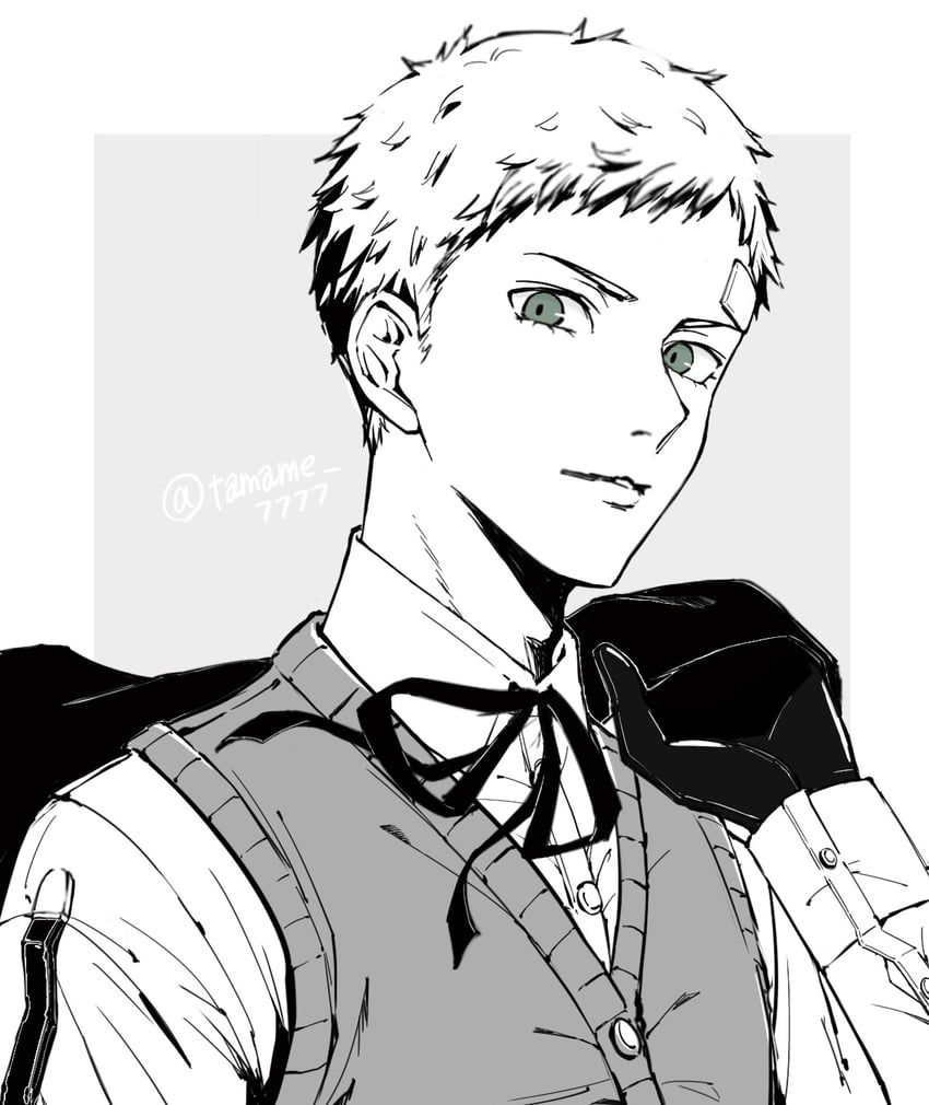 sanada akihiko (persona and 1 more) drawn by tamame_7777