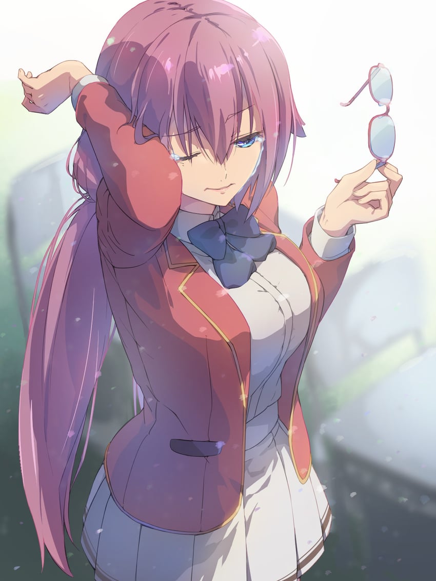 sakura airi (youkoso jitsuryoku shijou shugi no kyoushitsu e) drawn by chiharu_(9654784)