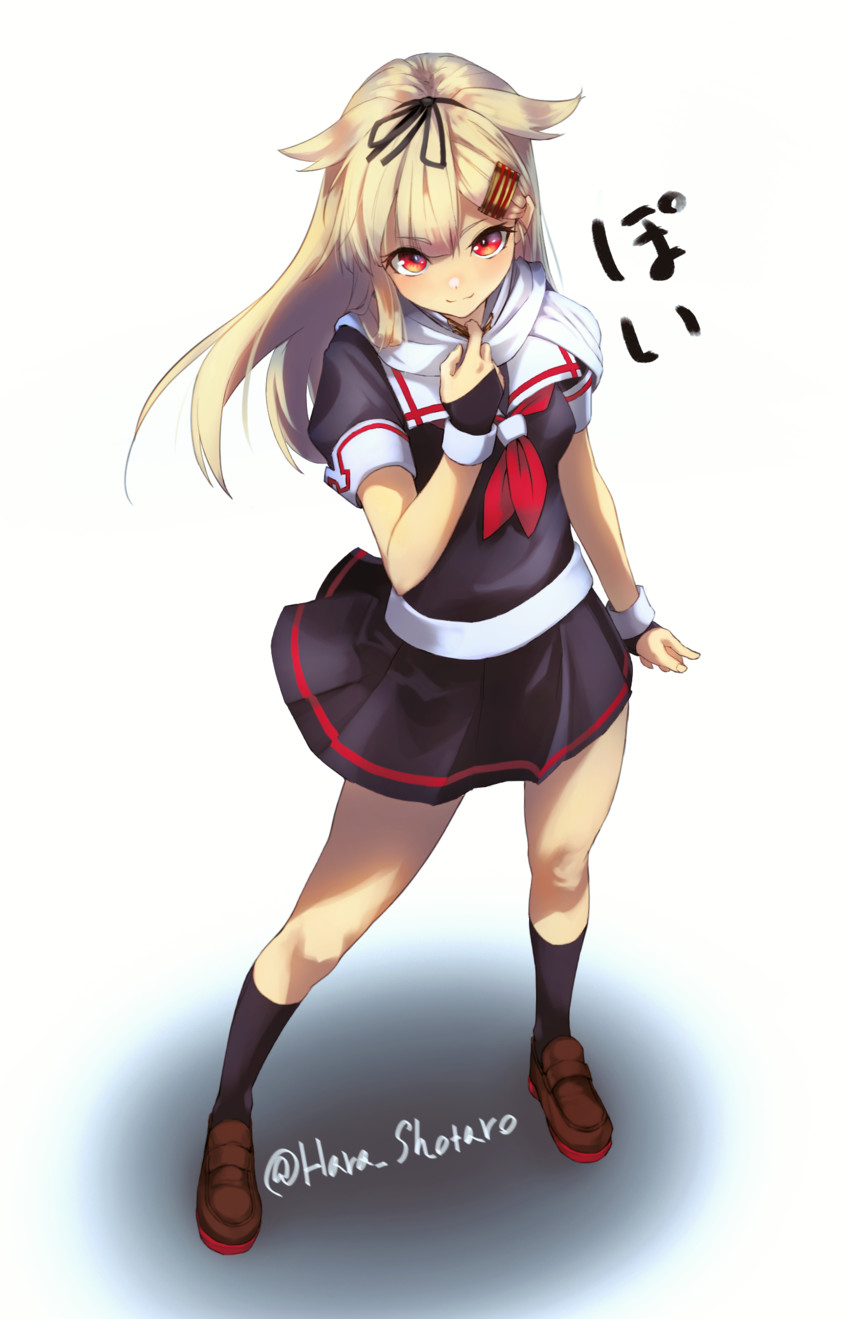 yuudachi and yuudachi kai ni (kantai collection) drawn by hara_shoutarou