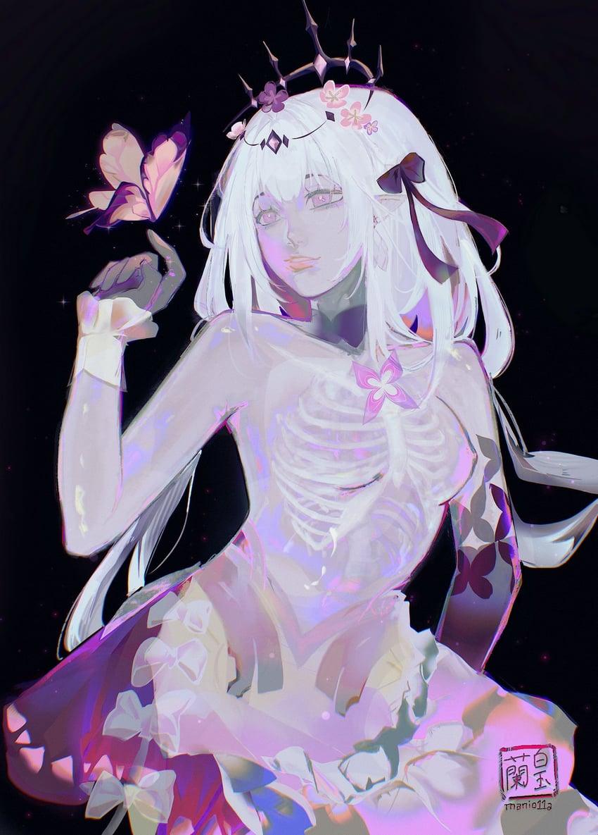 castorice (honkai and 1 more) drawn by manio11a