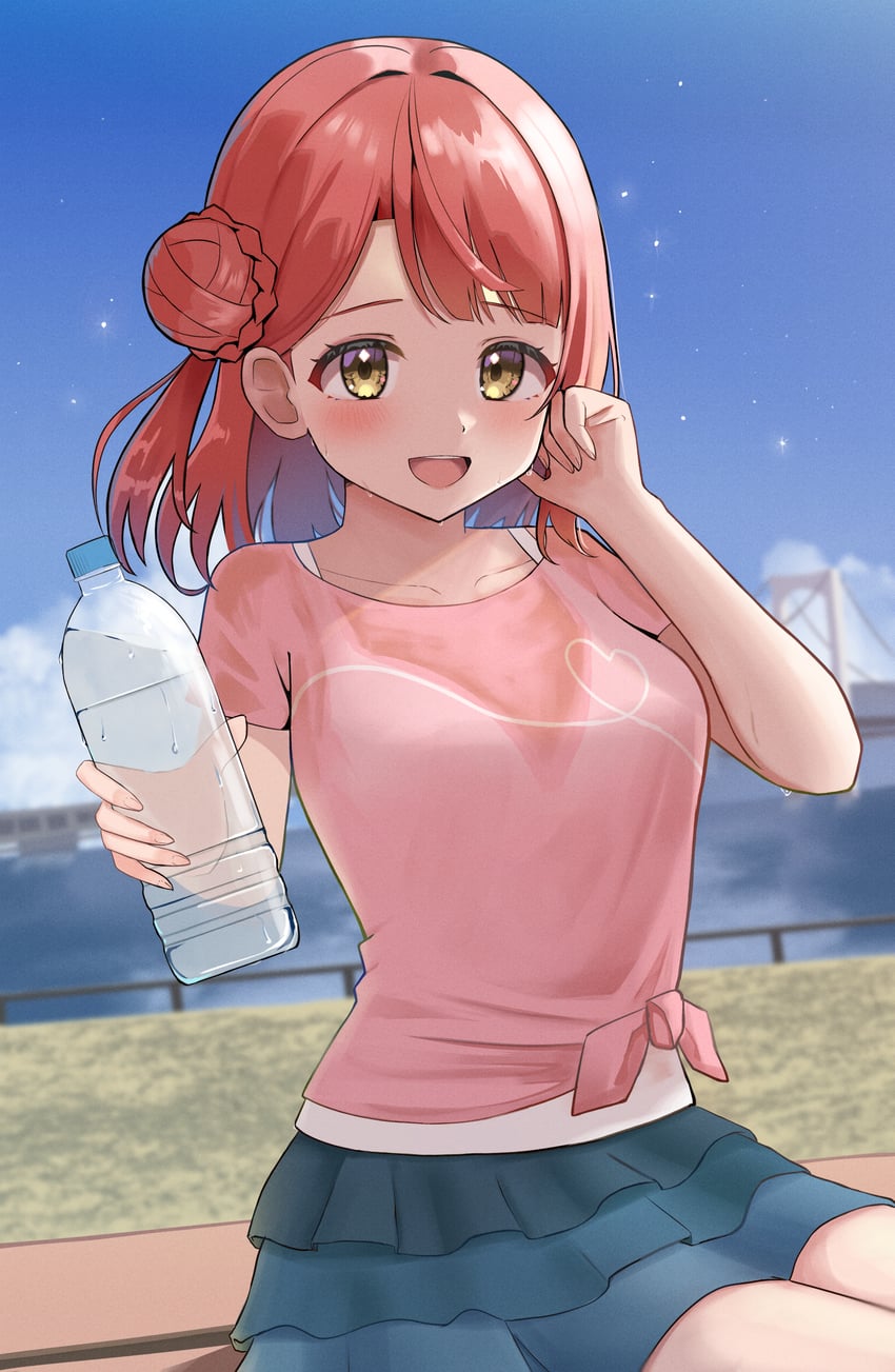 uehara ayumu (love live! and 1 more) drawn by panaham