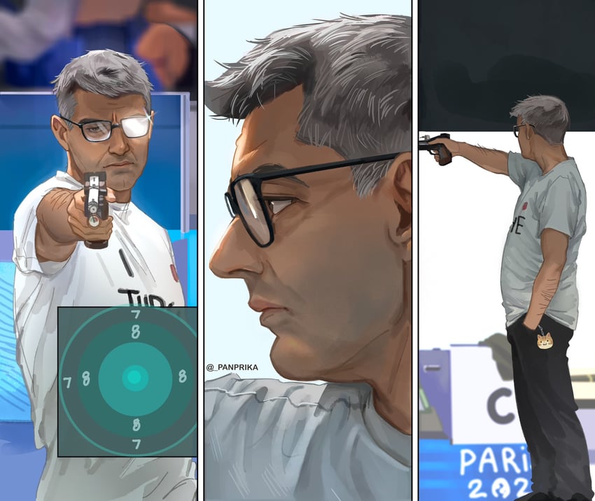 yusuf dikec (real life and 2 more) drawn by panprika11