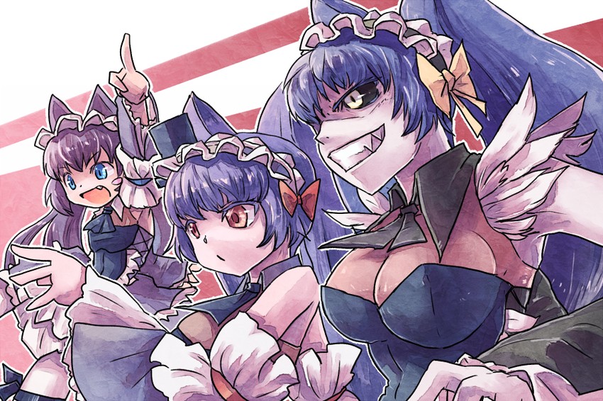 celia and celia ii kai (chaos code) drawn by citolo
