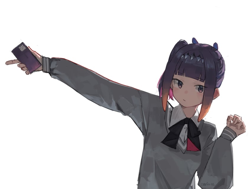 ninomae ina'nis (hololive and 1 more) drawn by imfa46