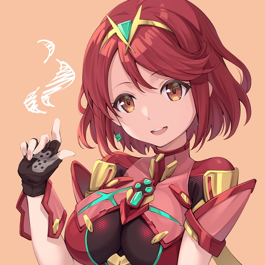 pyra (xenoblade chronicles and 1 more) drawn by amerika_juu_pan
