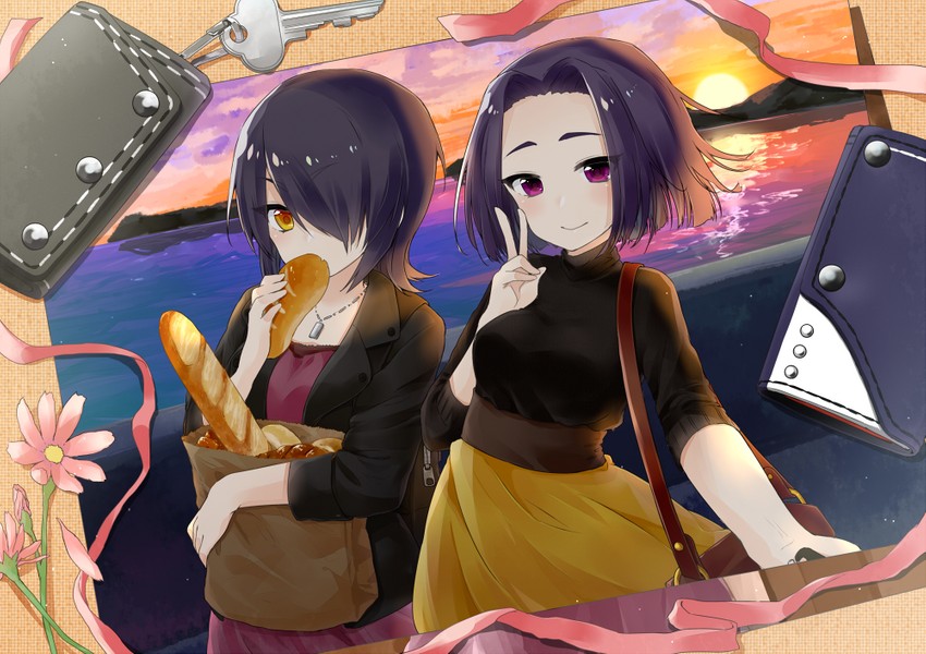 tenryuu and tatsuta (kantai collection) drawn by shioya_thor