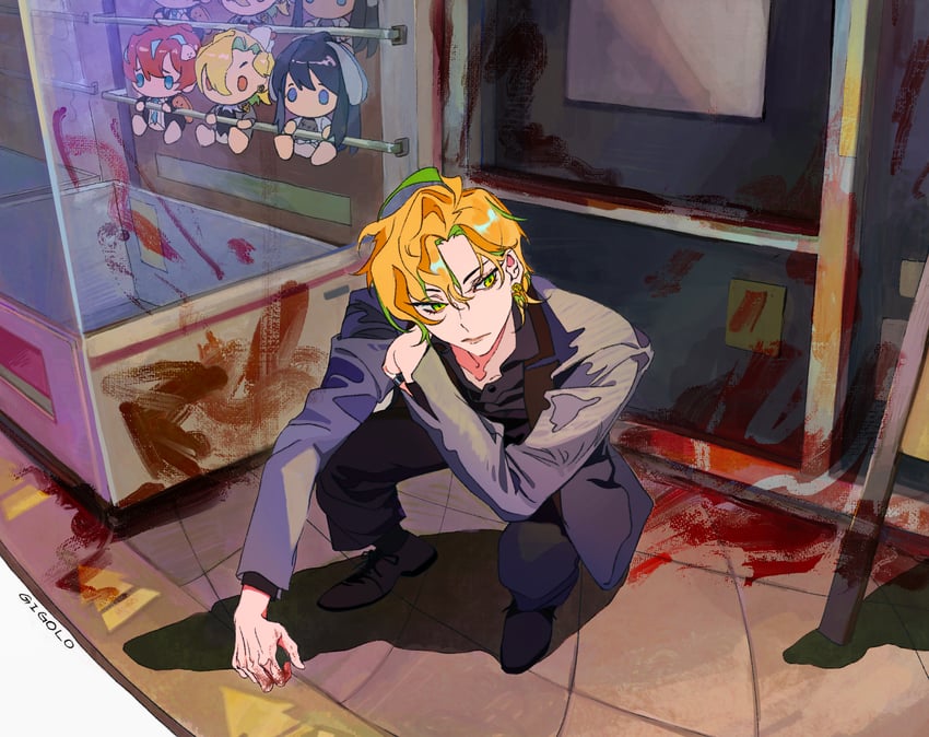 kannonzaka doppo, jinguji jakurai, and izanami hifumi (hypnosis mic) drawn by reichio