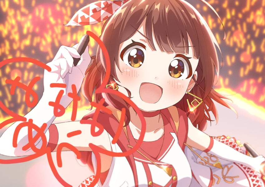 hanami ume (idolmaster and 1 more) drawn by toma_(shinozaki)