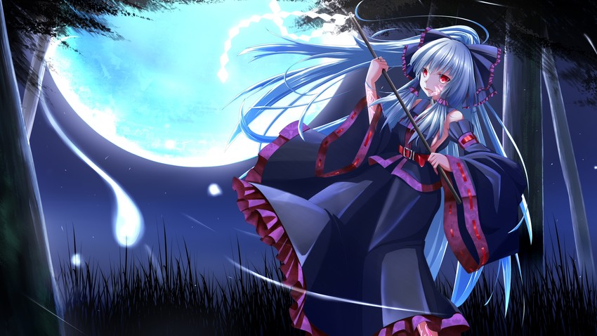 hakurei reimu and maga-reimu (touhou and 1 more) drawn by mujina_tanuki