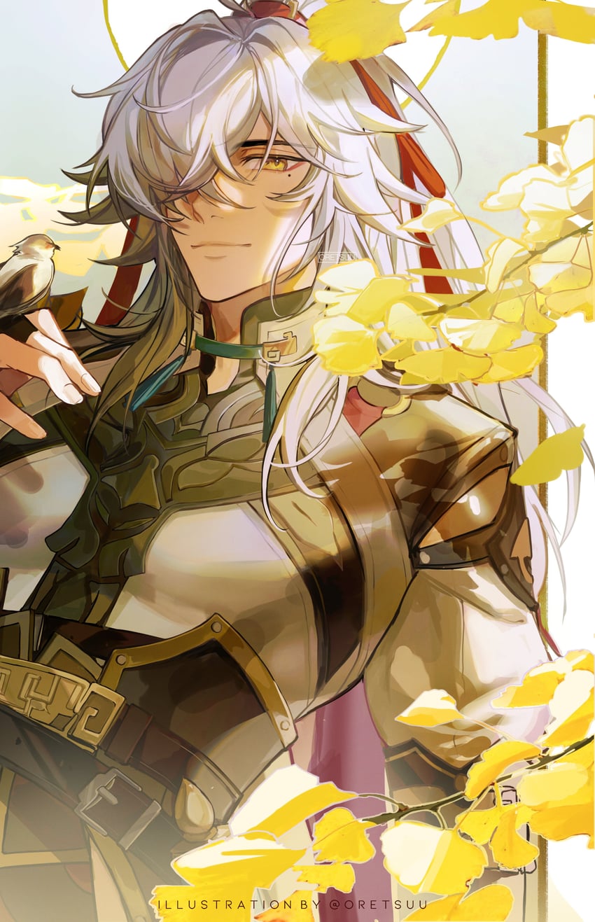 jing yuan (honkai and 1 more) drawn by oretsuu
