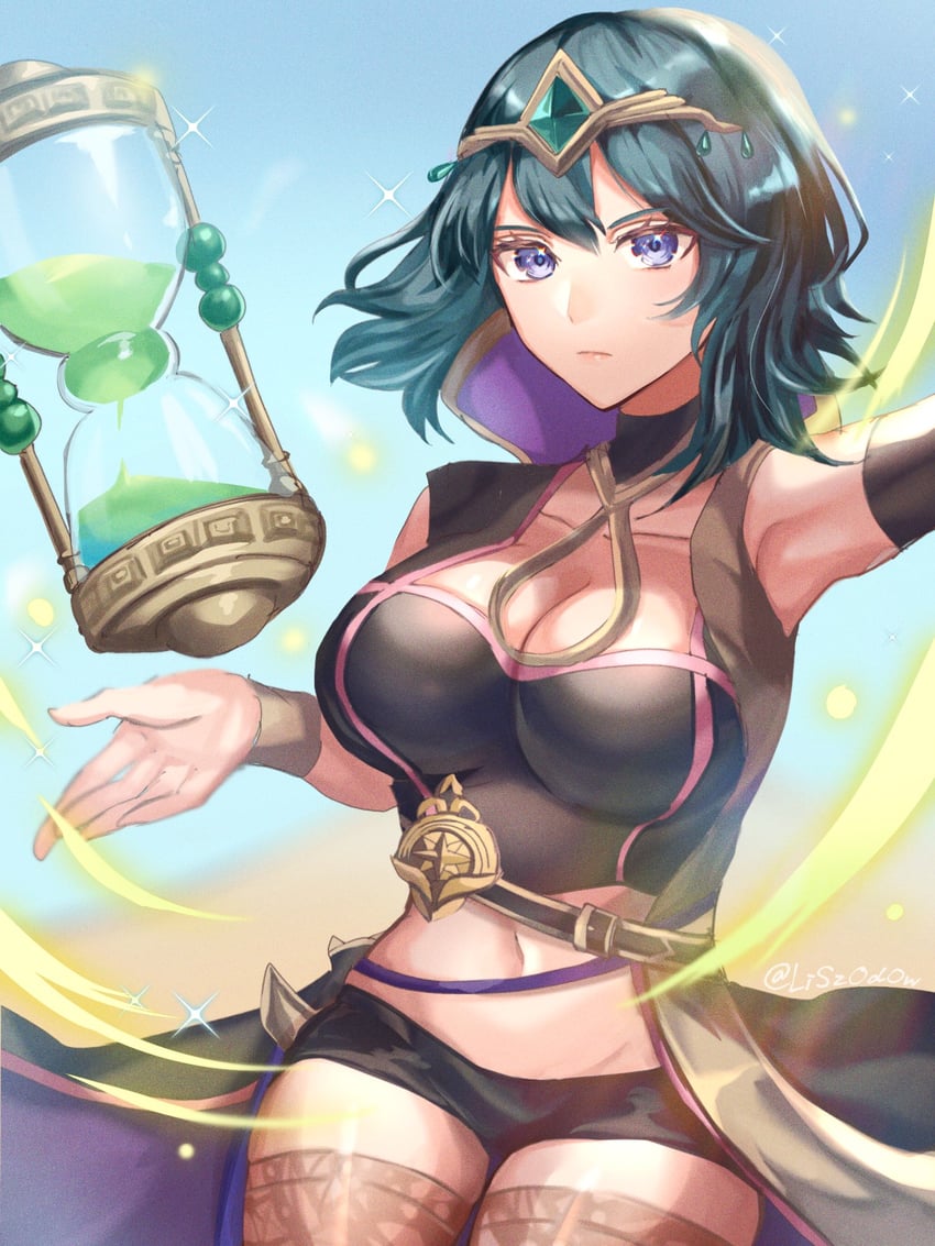 female byleth and male byleth (fire emblem and 2 more) drawn by youhei_choregi
