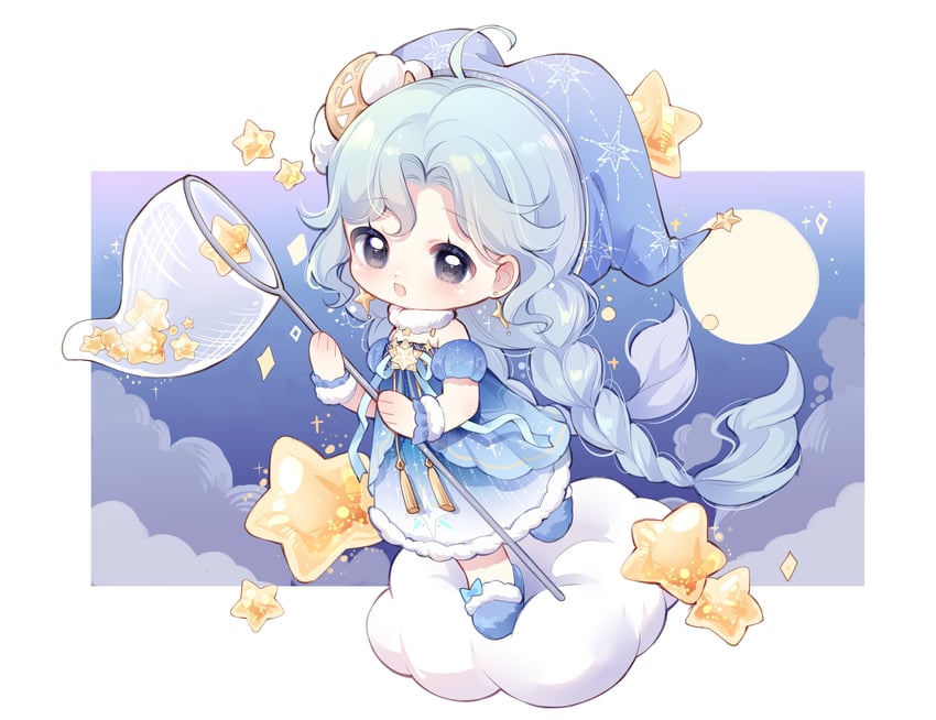 celestial whispers (nikki and 1 more) drawn by nuli_de_chengzhi_er