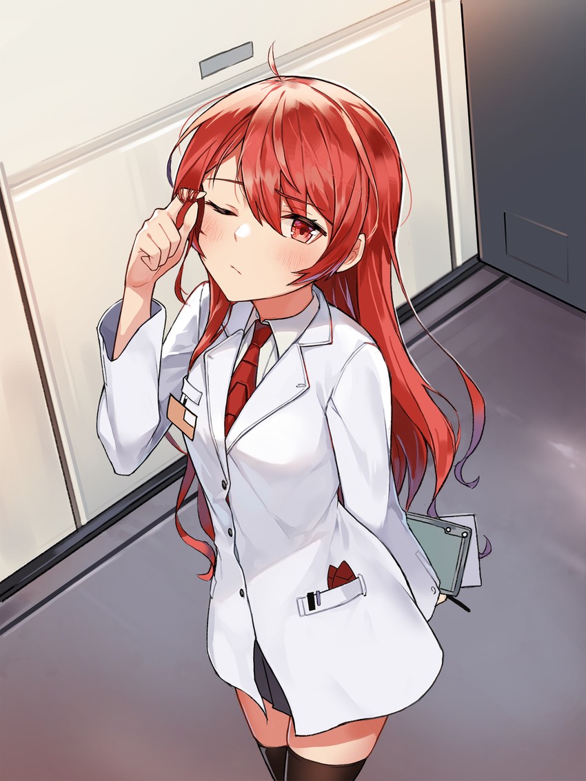 frederica nikola tesla (honkai and 1 more) drawn by aliceblue