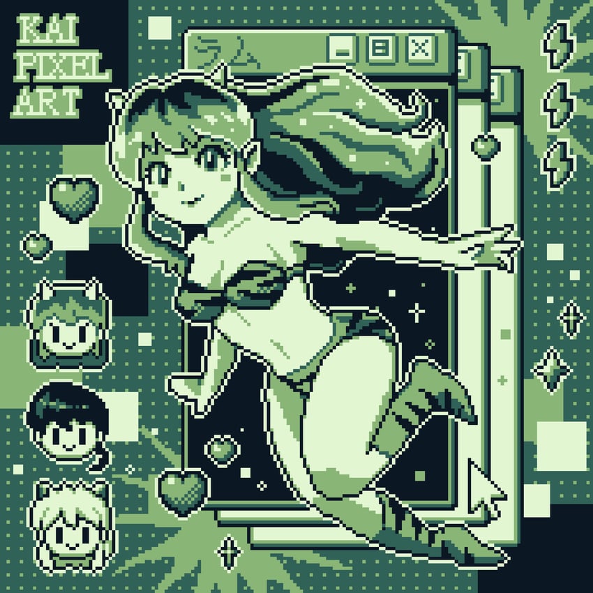 lum, saotome ranma, and inuyasha (ranma 1/2 and 2 more) drawn by kaipixelart