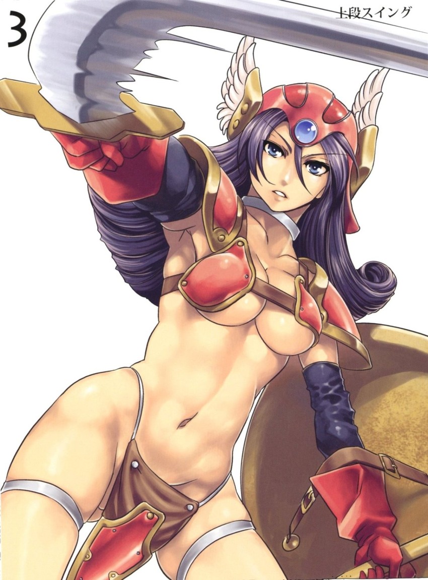 warrior (dragon quest and 2 more) drawn by mizuryu_kei