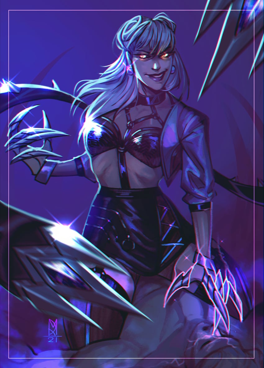 evelynn and k/da all out evelynn (league of legends) drawn by d4ybreaker