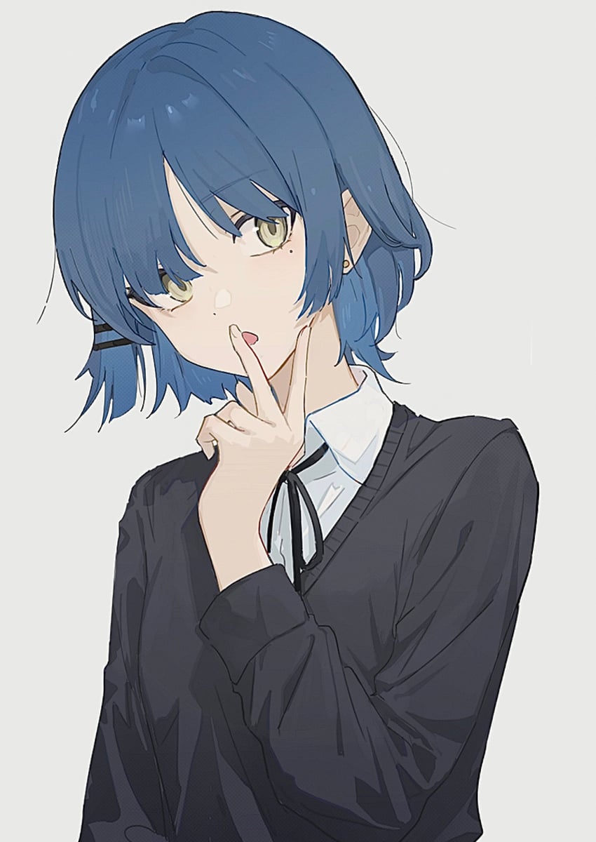 yamada ryo (bocchi the rock!) drawn by shichi_(ratorin53)