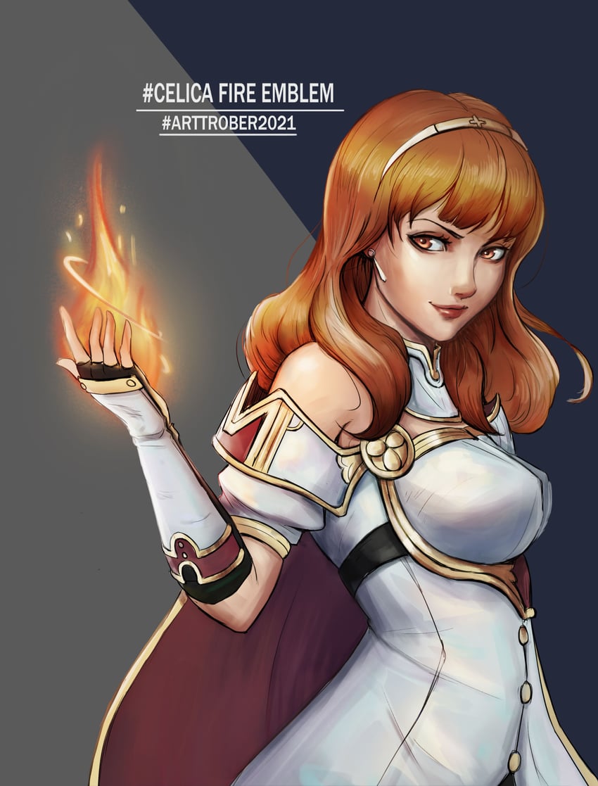 celica (fire emblem and 1 more) drawn by shildraw