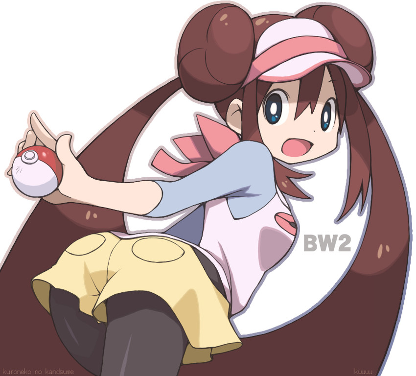 rosa (pokemon and 1 more) drawn by kuro_(kuroneko_no_kanzume)