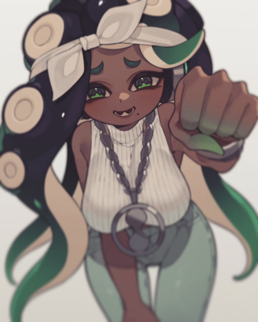 marina (splatoon and 2 more) drawn by prat_rat
