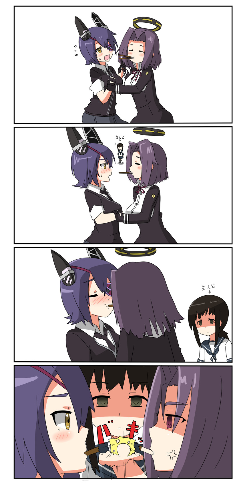 tenryuu, fubuki, and tatsuta (kantai collection) drawn by yuureidoushi_(yuurei6214)