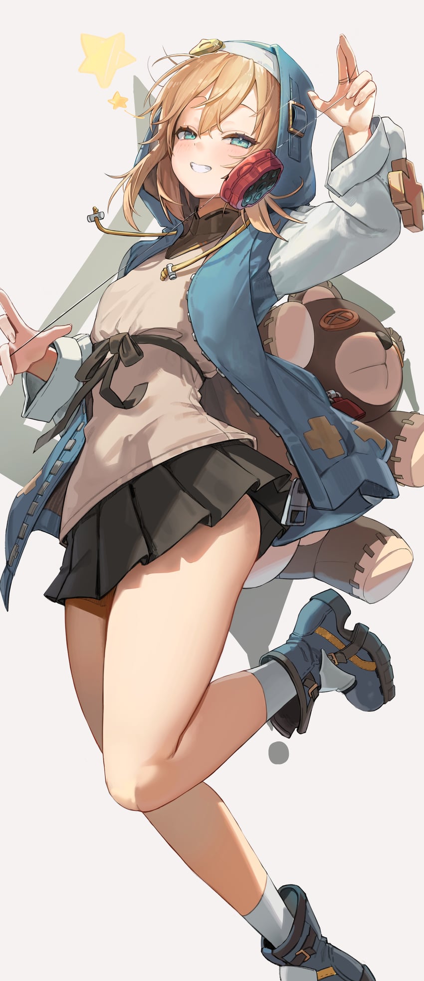 bridget (guilty gear and 1 more) drawn by freng