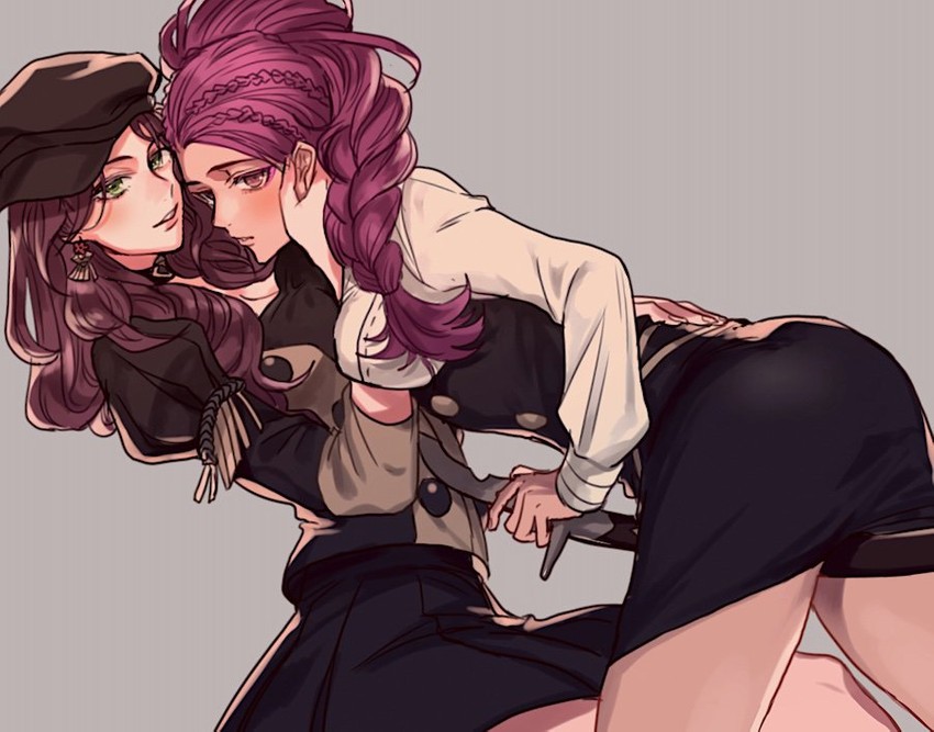 dorothea arnault and petra macneary (fire emblem and 1 more) drawn by 5_(femfamme)