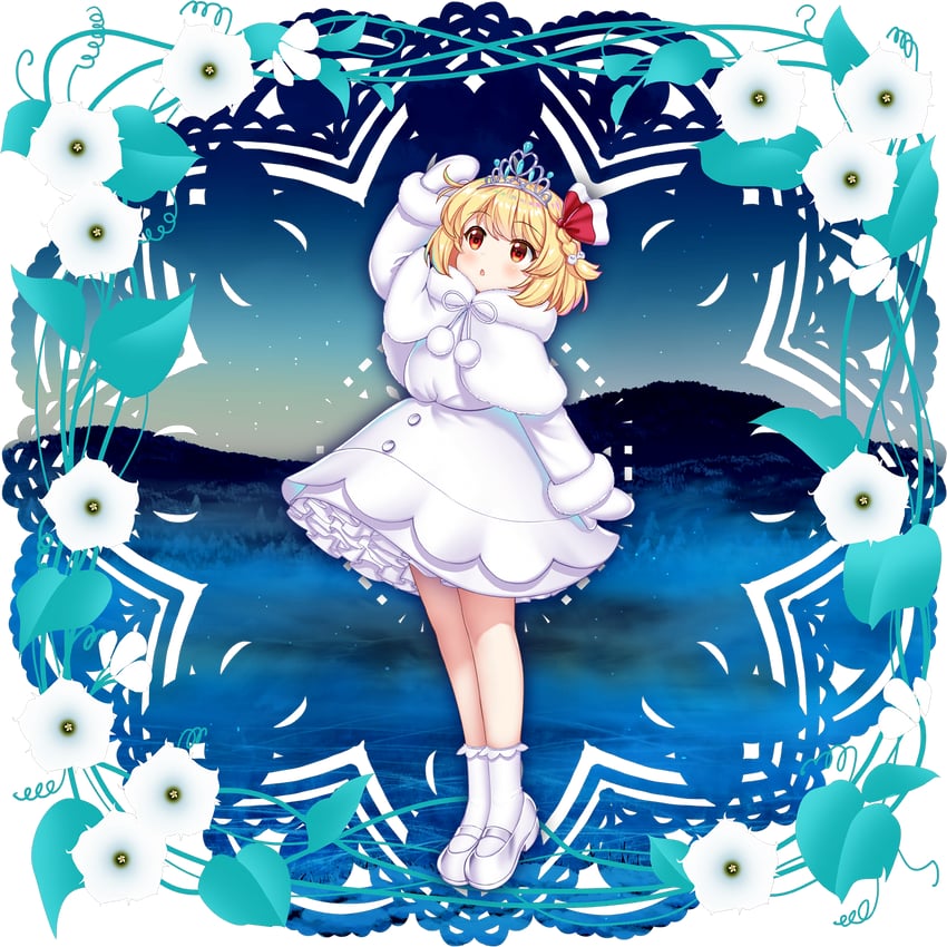 rumia (touhou and 1 more) drawn by rotte_(1109)