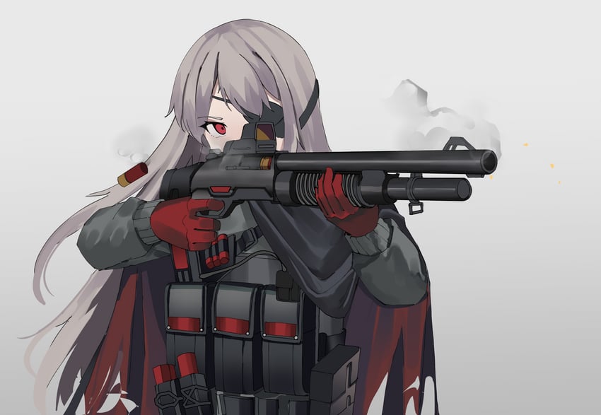 evelyn (girls' frontline and 1 more) drawn by gar32