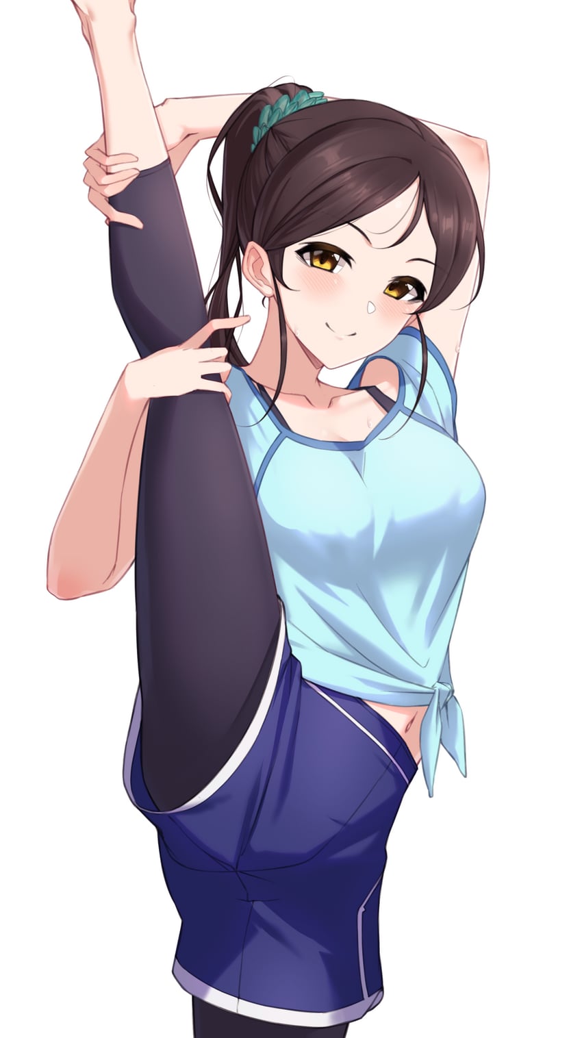 ayase honoka (idolmaster and 1 more) drawn by nasuno_(nasuno42)