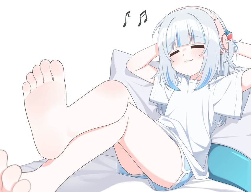 gawr gura (hololive and 1 more) drawn by ugaaaa1
