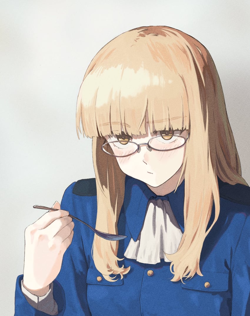 perrine h. clostermann (world witches series and 1 more) drawn by shiratama_(hockey)