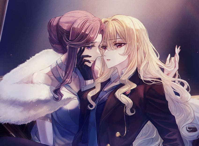 saijou claudine and tendou maya (shoujo kageki revue starlight) drawn by blackfangs