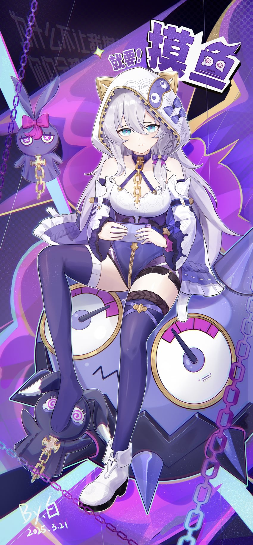 theresa apocalypse (honkai and 1 more) drawn by bai_qiangwei