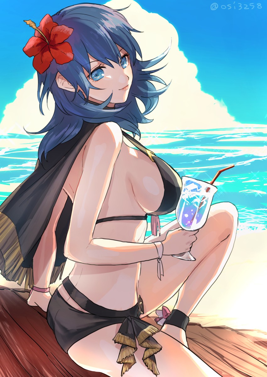 female byleth (fire emblem and 2 more) drawn by ushiomi