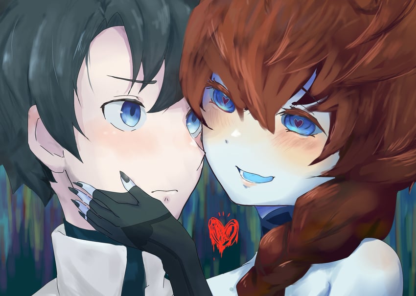 fujimaru ritsuka and van gogh (fate and 1 more) drawn by ichimatu1205