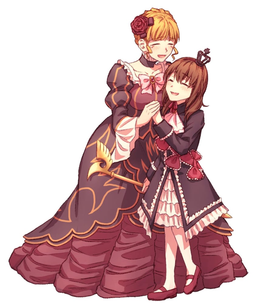 beatrice, ushiromiya maria, and maria (umineko no naku koro ni) drawn by hswoimuxk0pwr0h_(bbdan)