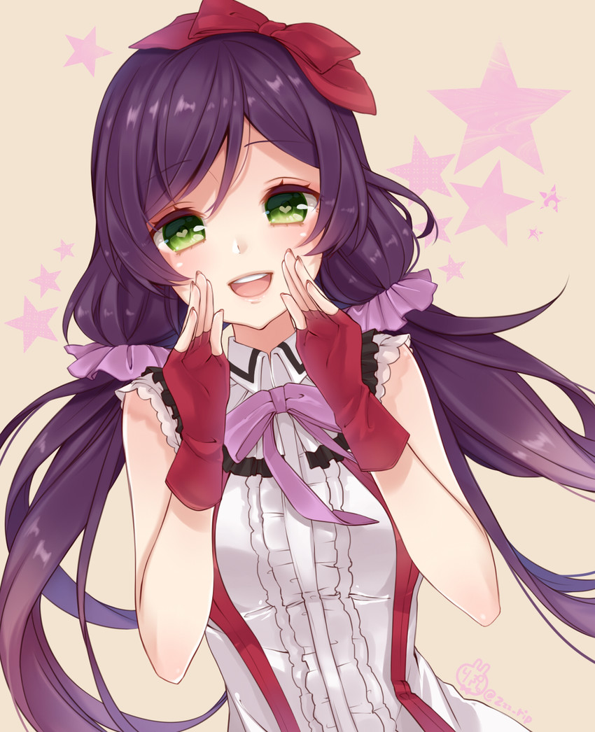 tojo nozomi (love live! and 1 more) drawn by ripu_(sherypton)