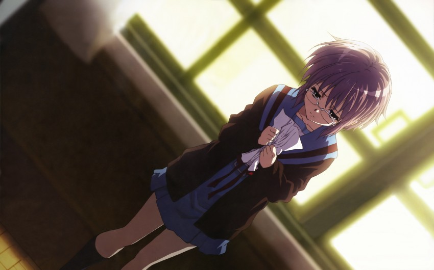 nagato yuki (suzumiya haruhi no yuuutsu and 1 more)