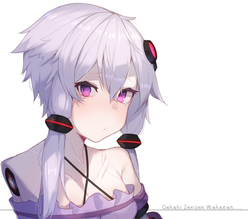 yuzuki yukari (vocaloid and 1 more) drawn by zoruboi