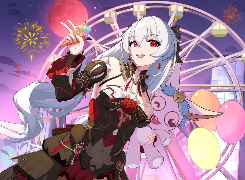 theresa apocalypse (honkai and 1 more) drawn by yuanqi_qing_gua