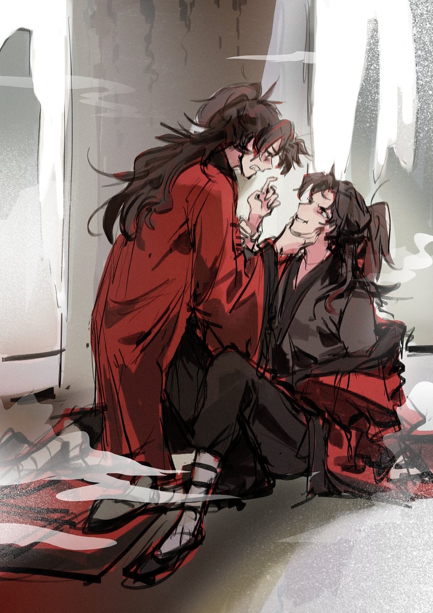li huowang and hong zhong (dao gui yi xian) drawn by kdsne